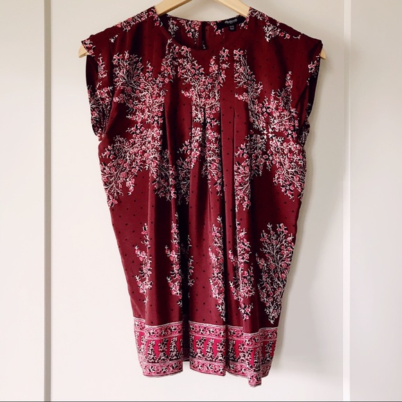Madewell silk garden top in lassi flower size XXS - Picture 1 of 10